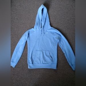 Mens Light Blue Nike string hoodie Size XS